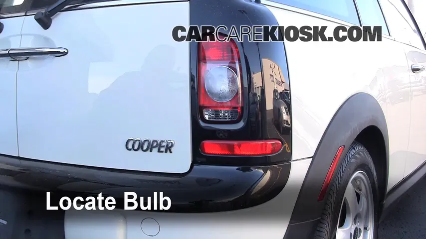 2009 Mini Cooper Clubman 1.6L 4 Cyl. Lights Reverse Light (replace bulb)